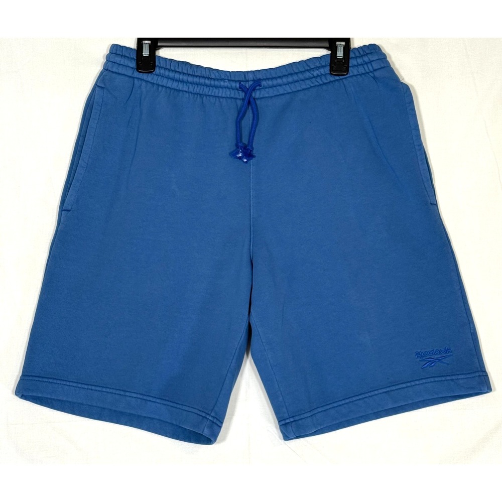 NWT‎ Reebok Med 32x 9.5 Men's Identity Washed Shorts in Boundless Blues